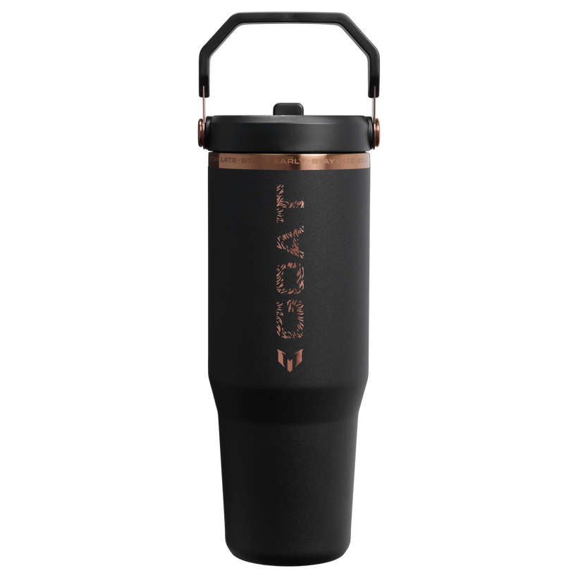 The Messi x Stanley IceFlow™ Flip Straw Tumbler - Fresh Daily Refresh
